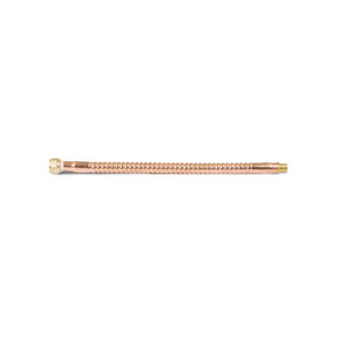 Everflow FTWC-C34-18F FLEXTRON FTWC-C34-18F 18 COPPER WATER HTR CONNEC 3/4 FIP x 3/4 PEX NSF/cUPC  | Midwest Supply Us