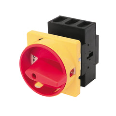 C3 Controls DDS2-316-MSDHGRY DDS2-316-MSDHGRY - BTO Non-fused Disconnect Switch Door Mount 16A, 3 Pole Red/Yellow IP55 Padlockable Lever Single Hole (22.5mm) Mounting Operating Handle  | Midwest Supply Us
