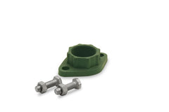Everflow DIFLNG114G RAVEN 1-1/4" Ductile Iron EZ Grip Circulator Flange (bag qty = 2) Green # R1427G  | Midwest Supply Us