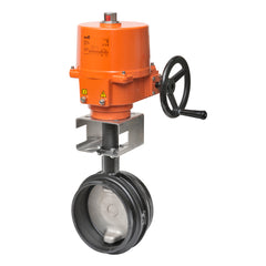 Belimo F6200VIC+SY4-220 Butterfly Valve | 8" | 2 Way | 3400Cv | w/ Non-Spring | 230V | On/Off | SW | NEMA 4XH  | Midwest Supply Us