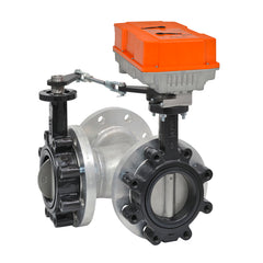 Belimo F7300L+PRXUP-3-T Butterfly Valve | 12" | 3 Way | 8250 Cv | w/ Non-Spring | 24 -240V | On/Off  | Midwest Supply Us
