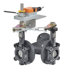 Belimo F750HDU+AMB24-3-X1 Butterfly Valve | 2" | 3 Way | 115Cv | w/ Non-Spring | 24V | Floating  | Midwest Supply Us
