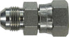 FS650488 | 3/4-16X13/16-16 (M JIC X F ORFS SWV CONN), Hydraulic, O-Ring Face Seal Adapters, Male JIC 37 Degree Flare to Female Flat Face Swivel | Midland Metal Mfg.