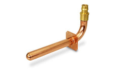 Everflow FSO-12F8 EVERFLOW FSO-12F8 1/2" X 3-1/2" X 8" F1960 PEX STUB OUT ELBOW W/ WALL FLANGE  | Midwest Supply Us