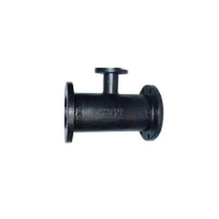 Everflow FGRT0403B 4" x 3" Class 125 Reducing Tee Black  | Midwest Supply Us