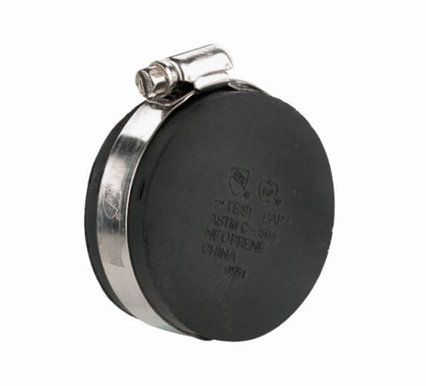 Everflow 1750 EVERFLOW 5" FLEXIBLE RUBBER PIPE CAP  | Midwest Supply Us