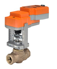 Belimo G215S+LVKB24-SR Globe Valve | 0.5" | 2 Way | 44 Cv | w/Electronic FS | 24V | 2-10V  | Midwest Supply Us