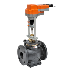 Belimo G6125LCS+AVKB120-3 Globe Valve | 5" | 2 Way | 263 Cv | w/ Electronic FS | 120V | Floating Point  | Midwest Supply Us
