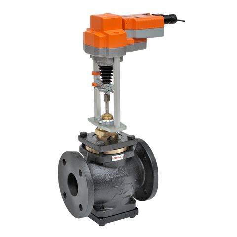 Belimo G680LCS+AVKB24-MFT Globe Valve | 3" | 2 Way | 90 Cv | w/ Electronic FS | 24V | MFT  | Midwest Supply Us