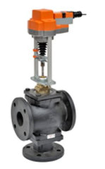 Belimo G7150S-250+RVB24-3 Globe Valve | 6" | 3 Way | 340 Cv | w/ Non-Spg | 24V | Floating  | Midwest Supply Us