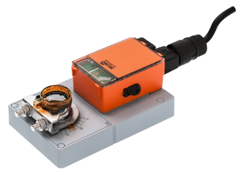 Belimo GM24SR.16 Rotary Actuator, 360 in-lb [40 Nm], AC/DC 24 V, MP-Bus, 2...10 V, 150 s (90...150 s), IP54, Terminals  | Midwest Supply Us