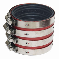 Everflow 1515CS EVERFLOW 1515CS 15" HEAVY DUTY NO HUB COUPLING UPC APPROVED *COLORED SHIELD*  | Midwest Supply Us