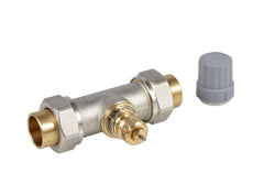 DANFOSS 013G8044 RA2000 VALVE, Straight, Sweat Union, 3/4"  | Midwest Supply Us