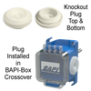 BA/PKP-100 | Pierceable Knockout Plugs for Enclosure Ports (bag of 100) | BAPI