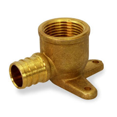 Everflow PXDL0034-NL 3/4" F1807 PEX X 3/4" FPT Drop Ear Elbow Lead Free  | Midwest Supply Us