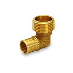 Everflow PXML3434-NL 3/4" F1807 PEX X 3/4" MPT Elbow Lead Free  | Midwest Supply Us