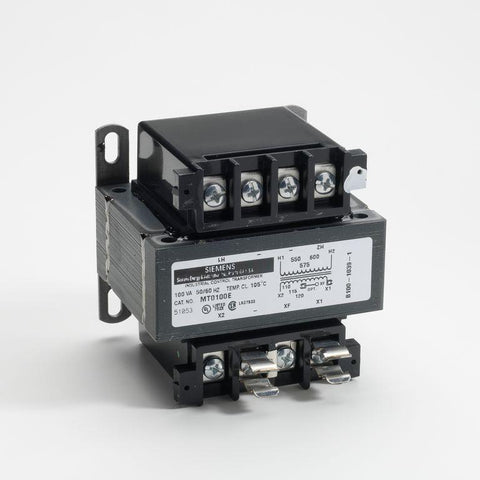 Siemens Industrial Controls MT0100F Transformer, 100VA, 0.83A  | Midwest Supply Us