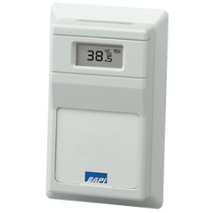 BAPI BA/20K-H210-RD-BW Delta Style Room Humidity or Temperature/Humidity Sensor  | Midwest Supply Us
