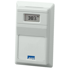 BAPI BA/10K-2-H210-RD-BW Delta Style Room Humidity or Temperature/Humidity Sensor  | Midwest Supply Us