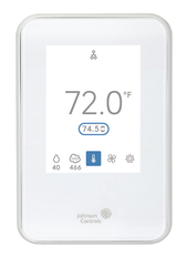 Johnson Controls NSB8BTN341-0 Temp | Graphical Display | White  | Midwest Supply Us