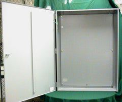 Johnson Controls PAN-ENC3648WDP 36X48X9.25 ENC+DOOR+PANEL; 36X48X9.25 ENCLOSURE SOLID DOOR PERFORATED SUB-PANEL STEEL UL TYPE 1  | Midwest Supply Us