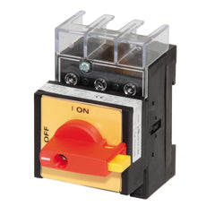 C3 Controls PDS2-325-SMPRY PDS2-325-SMPRY - NF61 Panel/Base Mounted with Integral Padlockable Handle 3 Pole 25A 600V/690V AC with Red/Yellow Operating Handle  | Midwest Supply Us