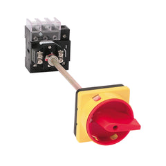C3 Controls PDS2-330-PHMRY11 PDS2-330-PHMRY11 - Non-fused Disconnect Switch Panel/Base Mount 32A, 3 Pole Red/Yellow Type 1, 2, 3, 3R, 4, 4X, 12, 13, and IP65 Operating Handle 11.1  | Midwest Supply Us