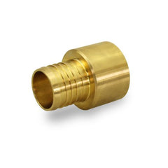 Everflow PSFA1010-NL 1" Sweat X 1" F1807 PEX Adapter Lead Free  | Midwest Supply Us