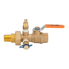 Belimo PPVE110 1½" x 1¼" FNPT x MNPT Isolation Valve with P/T Port and air vent  | Midwest Supply Us