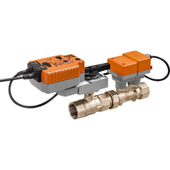 Belimo P2125SU-285+AKRX24-EP2 Electronic Pressure Independent Valve (EPIV), 1 1/4", 2-way, 28.5 | Configurable Valve Actuator, Electronic fail-safe, AC/DC 24V, 2-10V  | Midwest Supply Us