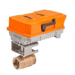 Belimo B240VS+PRBUP-3-T Ball Valve | 1.5" | 2 Way | 177 Cv | w/ Non-Spring | 24 -240V | On/Off  | Midwest Supply Us