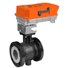 Belimo B6800VB-865+PRBUP-3-T Ball Valve (VB), 8", 2-way, ANSI Class 150, Cv 865 |Valve Actuator, Non fail-safe, AC 24...240 V / DC 24...125 V, On/Off, Floating point, 2 x SPDT, terminals  | Midwest Supply Us