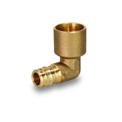 Everflow PWSL3412-NL 3/4" F1960 X 1/2" Female Sweat Elbow Brass NL  | Midwest Supply Us