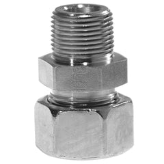 Parker GE12L1/2NPTCF EO Male stud connector  | Midwest Supply Us