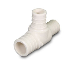 Everflow PPRT3413 EVERFLOW PPRT3413 3/4"x1/2"x3/4" PEX TEE POLY-ALLOY CSANSF-pw - WHITE  | Midwest Supply Us