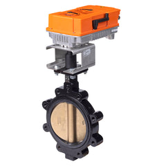 Belimo EXT-LD14108BE1AX+PRBUP-3-T Potable water valve (BV), 8", 2-way, ANSI Class Consistent with 125, Cv 1579 |Valve Actuator, Non fail-safe, AC 24...240 V / DC 24...125 V, On/Off, Floating point, 2 x SPDT, terminals  | Midwest Supply Us