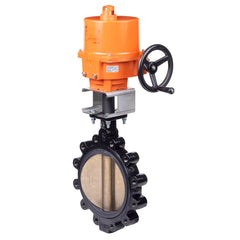 Belimo EXT-LD14110BE1AX+SY4-220 Potable water valve (BV), 10", 2-way, ANSI Class Consistent with 125, Cv 1579 |Valve Actuator, Non fail-safe, AC 230 V, On/Off, Floating point, 2 x SPDT  | Midwest Supply Us