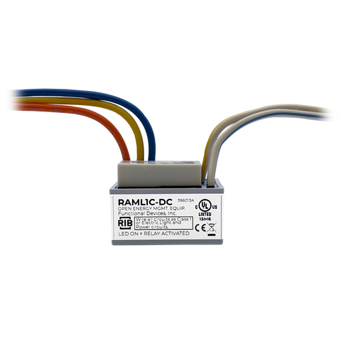 Functional Devices RAML1C-DC Relay | 10 Amp | Coil: 9-40 VDC  | Midwest Supply Us