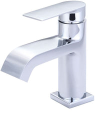 Everflow RAX-V11C Reuss Axio Single Handle Lav Faucet Curved Spout Chrome  | Midwest Supply Us