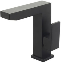 Everflow RAX-V14MB Reuss Axio Single Handle Lav Faucet Side Handle Matte Black  | Midwest Supply Us