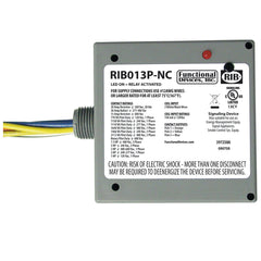 Functional Devices RIB013P-NC Enclosed Relay 20Amp 3PST NC 120Vac  | Midwest Supply Us
