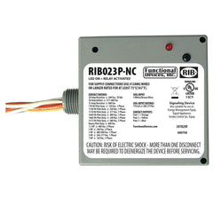 Functional Devices RIB023P-NC Enclosed Relay 20Amp 3PST-NC 208-277Vac  | Midwest Supply Us