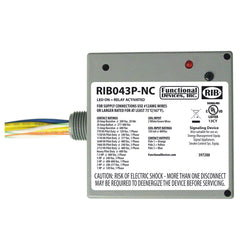 Functional Devices RIB043P-NC Enclosed Relay 20Amp 3PST-NC 480Vac  | Midwest Supply Us