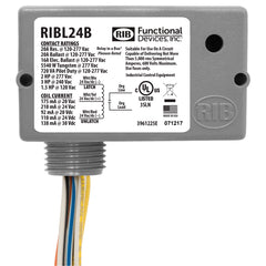 Functional Devices RIBL24B Encl Relay Latching 20A 24V  | Midwest Supply Us