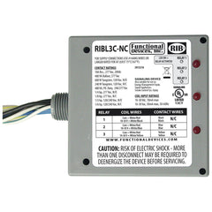 Functional Devices RIBL3C-NC Enclosed Relays 10Amp 3 SPST-NC 10-30Vac/dc  | Midwest Supply Us