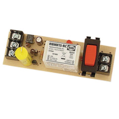 Functional Devices RIBMH1S-NC Panel Relay 4.000x1.275in 15Amp SPST-NC + Override 10-30Vac/dc/208-277Vac  | Midwest Supply Us