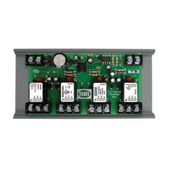 Functional Devices RIBMN24Q4C Panel I/O Expander 2.75in 15Amp 4-SPDT 24Vac/dc power, 0-5Vdc Control w/ MT212-6  | Midwest Supply Us