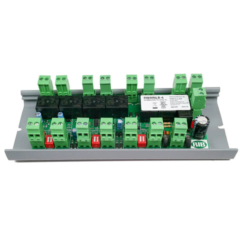 Functional Devices RIBMNLB-6 Panel RIB logic board, 6-inputs, 2.75  | Midwest Supply Us