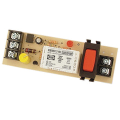 Functional Devices RIBMU1S-NC Panel Relay 4.000x1.275in 15Amp SPST-NC + Override 10-30Vac/dc/120Vac  | Midwest Supply Us