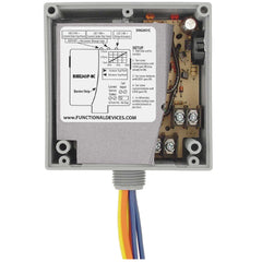 Functional Devices RIBX243PA-NC Enclosed Internal AC Sensor, Adjustable + Relay 20Amp 3PST N/C 24Vac/dc  | Midwest Supply Us
